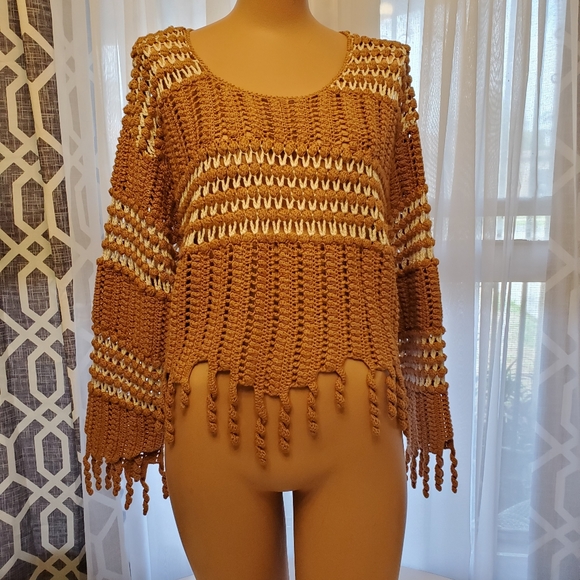 🔥Host Pick🔥ZARA Limited Edition Studio Honey Knit Sweater - Picture 12 of 13